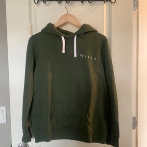 Jack Wills Olive Green Hoodie
